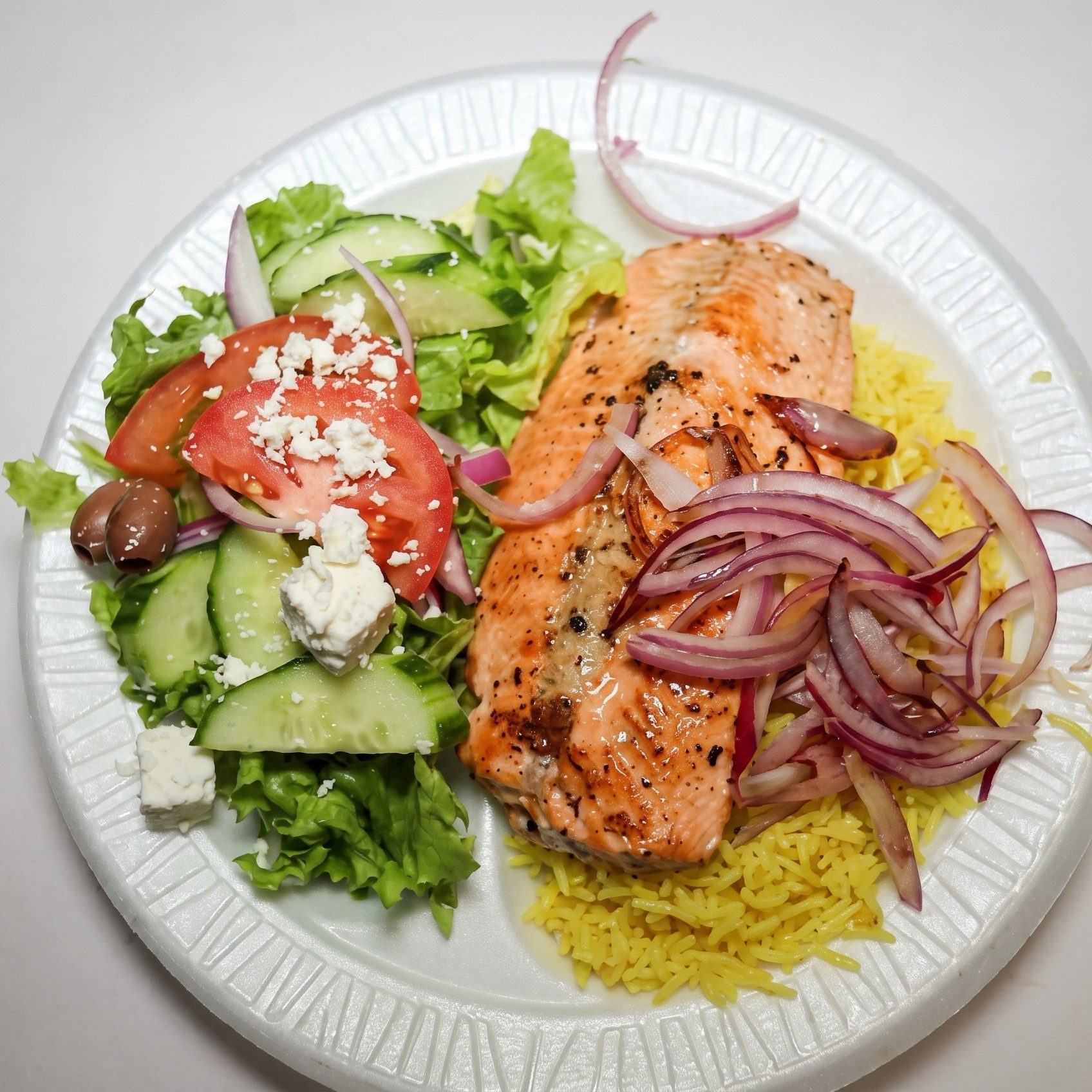 Salmon Plate.
